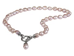 JwL Luxury Pearls Náhrdelník z pravých růžových perel JL0555