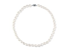 JwL Luxury Pearls Slušivý náhrdelník z pravých bílých perel JL0864
