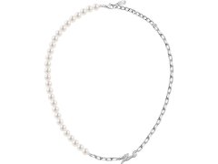 Karl Lagerfeld Elegantní náhrdelník se syntetickými perlami Pearl KLAYR03