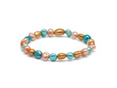 AURA Krásný náramek z pravých perel Kyoto Pearl TKKP178C