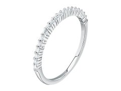 La Petite Story Elegantní stříbrný prsten se zirkony Silver LPS03AWV100 54 mm