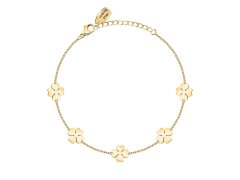 La Petite Story Pozlacený náramek se čtyřlístky Friendship LPS05ARR105