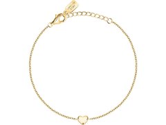 La Petite Story Pozlacený náramek se srdíčkem Silver LPS05AWV13