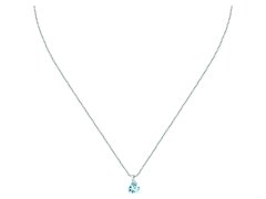 La Petite Story Něžný stříbrný náhrdelník s&nbsp;modrým srdíčkem Silver LPS10AWV32