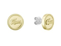 Lacoste Pozlacené náušnice s krokodýlem Memento 2040422