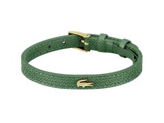 Lacoste Elegantní zelený kožený náramek Lacoste 12.12 2040391