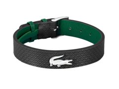 Lacoste Moderní kožený náramek Lacoste 12.12 2040387