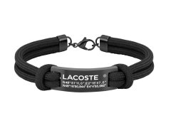 Lacoste Moderní textilní náramek pro muže Elios 2040176