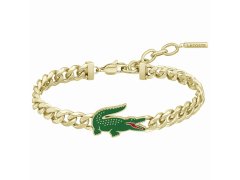 Lacoste Pánský pozlacený náramek z oceli Arthor 2040227
