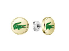 Lacoste Pozlacené náušnice s krokodýlem Arthor 2040498
