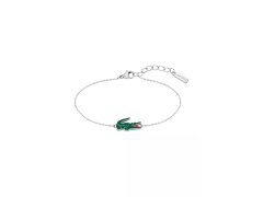 Lacoste Ocelový náramek pro ženy Crocodile 2040623