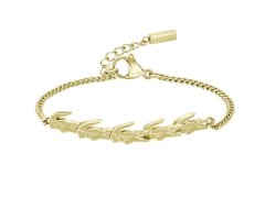 Lacoste Stylový pozlacený náramek pro ženy Crocodile 2040510