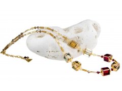 Lampglas Mimořádný náhrdelník Her Majesty z perel Lampglas NCU3