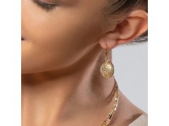 Lampglas Překrásné náušnice Sand Pearl z&nbsp;perel Lampglas EP43