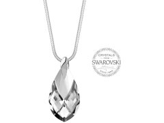 Levien Dámský náhrdelník s krystalem Pear Metcap LE0080