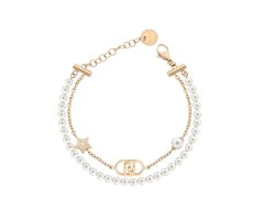 Liu Jo Dvojitý náramek se syntetickými perlami Stones LJ3166