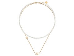 Liu Jo Dvojitý perlový náhrdelník pro ženy Stones LJ3164