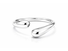 Liu Jo Elegantní otevřený prsten z&nbsp;oceli LJ2388M 52 mm