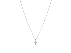 Liu Jo Krásný ocelový náhrdelník s křížkem MLJ335