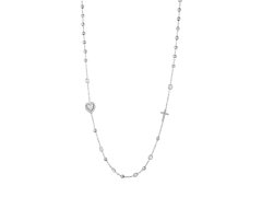 Liu Jo Nadčasový ocelový náhrdelník s&nbsp;krystaly LJ3206