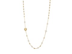 Liu Jo Nadčasový pozlacený náhrdelník s&nbsp;krystaly LJ3201