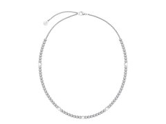 Liu Jo Ocelový korálkový náhrdelník s&nbsp;krystaly LJ2985