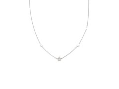 Liu Jo Slušivý ocelový náhrdelník s hvězdami Essential LJ2185