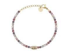 Liu Jo Tenisový náramek s&nbsp;barevnými krystaly Stones LJ3219