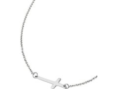 Lotus Silver Designový stříbrný náhrdelník s křížkem pro ženy LP1223-1/2