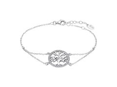Lotus Silver Něžný stříbrný náramek Strom života s čirými zirkony LP1746-2/1