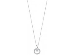 Lotus Silver Okouzlující stříbrný náhrdelník s čirými zirkony LP3080-1/1
