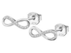 Lotus Silver Stříbrné náušnice se zirkony Nekonečno LP1872-4/3