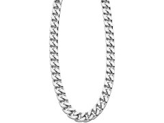 Lotus Style Masivní ocelový náhrdelník pro muže Men in Black LS1933-1/1