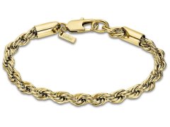 Lotus Style Pozlacený náramek z&nbsp;oceli Men in Black LS2233-2/2