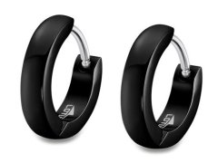 Lotus Style Stylové kruhové náušnice z&nbsp;oceli LS2226-4/3