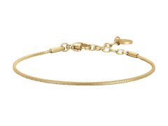 Luca Barra Jemný pozlacený náramek pro ženy Hádek BK2781