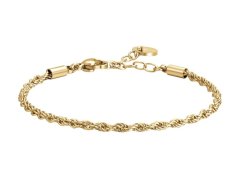 Luca Barra Moderní pozlacený náramek pro ženy Valis BK2783