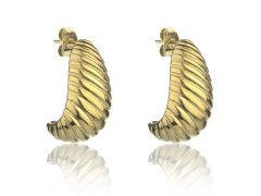 Marc Malone Elegantní pozlacené náušnice MCE24040G