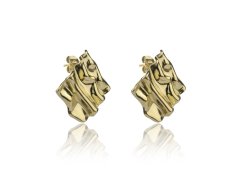 Marc Malone Fashion pozlacené náušnice z&nbsp;oceli MCE24015G