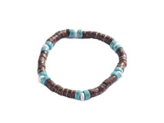 Marc Malone Korálkový náramek s&nbsp;tyrkysem MCGB5086