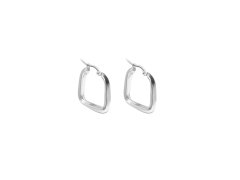 Marc Malone Moderní ocelové náušnice Kate Silver Earrings MCE250267S