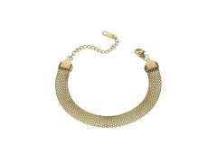 Marc Malone Módní pozlacený náramek Sylvia Gold Bracelet MCB24029G