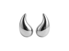 Marc Malone Oslnivé ocelové náušnice Tear Drop MCE260876S