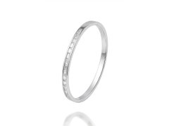 Marc Malone Oslnivý pevný náramek s&nbsp;krystaly MCB250230S