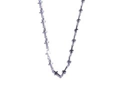 Marc Malone Pánský ocelový řetízek s&nbsp;křížky MCGN5057S