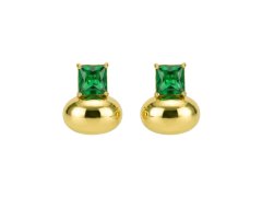 Marc Malone Pozlacené moderní náušnice Unity Earrings MCE260685G