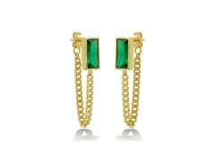 Marc Malone Pozlacené řetízkové náušnice Amelisse MCE260836G