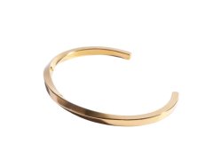 Marc Malone Pozlacený otevřený náramek pro muže Jack MCGB5117G