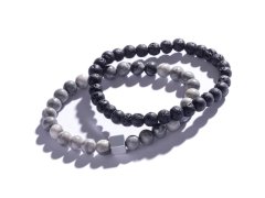 Marc Malone Sada pánských minerální náramků MCGB5083 (2x náramek)