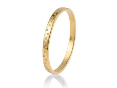 Marc Malone Třpytivý pevný náramek s&nbsp;hvězdičkami MCB250408G